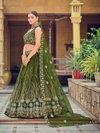 Nsf Design No. 345 Net With Ribbon Work Lehenga With Blouse Dupatta Wholesale In India
